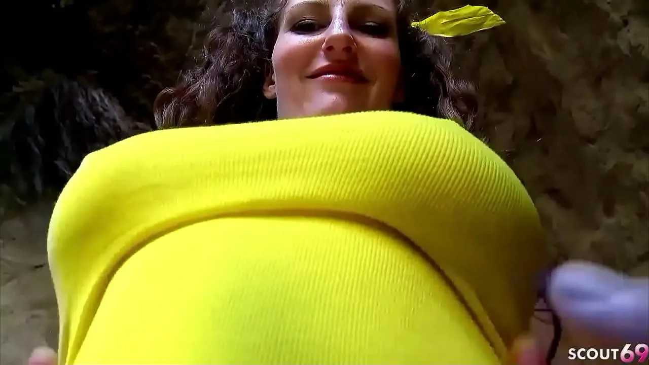 Big natural Boobs Teen Sabrina Pickup and Rough Fuck on Beach