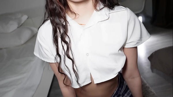 Naughty Czech teen submits to a rough ride and receives her first brutal cream pie