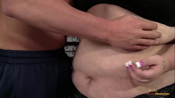 Fat blonde gets her vagina penetrated by a big cock after blowing him